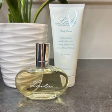 Vintage Laila by Geir Ness EDP Special Edition Spray 3.4 oz & 7 oz Body Cream
