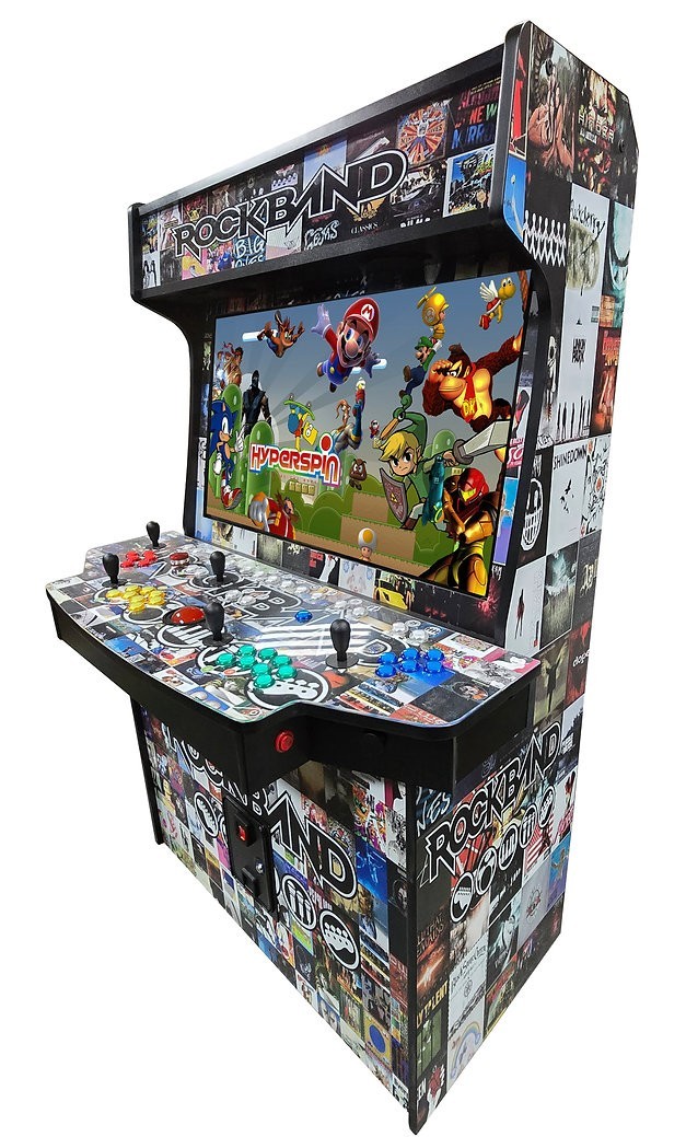 43" 4K HD 4-Player Upright Arcade video Game home machine games