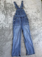 VTG Y2K Disney Mickey Unlimited Denim Overalls Size Small