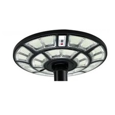 Lampione Stradale Solare UFO LED 2000W Faro Con Telecomando Luce Fredda IP67