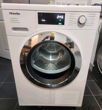 Miele T1 TEF765WP ECOSPEED 8kg Heat Pump Condenser Dryer 🅰️+++ Energy Rating