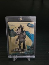 Marketplace image: 2026 Topps Disney Neon #EM-4 ABNER Epic Mickey SuperFractor 1/1
