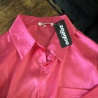 Zeagoo 3pc XL Floral Tops Lot Button-Up & Cardigan Pink/White Multicolor NWT — photo 4