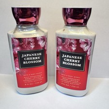 2 Bath Body Works Japanese Cherry Blossom Body Lotion 8 oz.