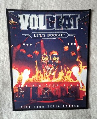 VOLBEAT - LET´S BOOGIE ! : LIVE ... -- BACKPATCH / RÜCKENAUFNÄHER -- HEAVY METAL