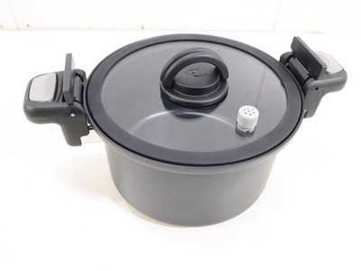 Brunner Quickpot Schnellkochtopf 5l schwarz Camping Outdoor für Campingkocher