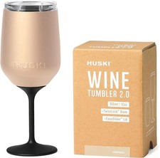 Huski Wine Tumbler 2.0 champagne £39.99 RRP Twist Lock Stem wine cooler 2026 NEW