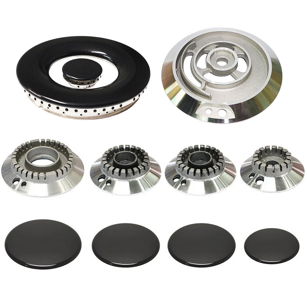 Kit Bruciatori SMEG 4 Fuochi - Ricambi Originali Made In Italy - Foto 4