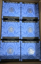 Buddha Third Eye Organic Herbal Chakra Tea Insight & Intuition 18ct 6pk EXP 8/27