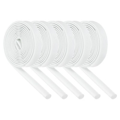 5Pcs Wire Insulation Braid Fire Sleeve,9.8Ft-8mm ID White, High Temp Silicone