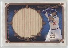 2014 Topps Museum Collection Jumbo Lumber Relics Copper 4/5 Matt Kemp 05u8