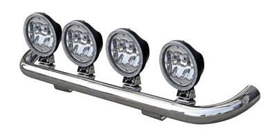 LED Scheinwerfer +Lampenbügel passend für Ford Transit Custom TÜV-Teilegutachten