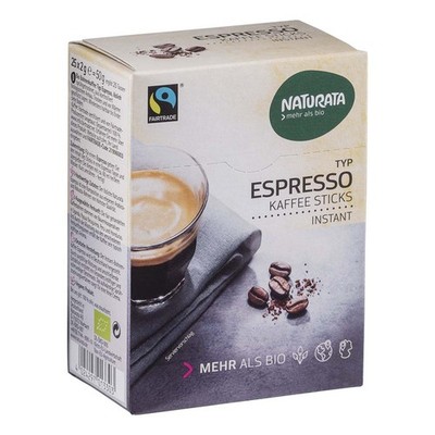 Espresso - Kaffee Sticks instant 25x2g | NATURATA