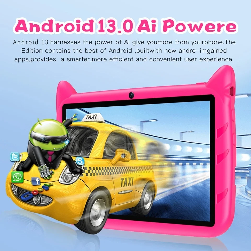 10in 32GB Android 12.0 Educational Learning Tablet For Kids Age 8 9 10 Years Old - Image 3 of 4