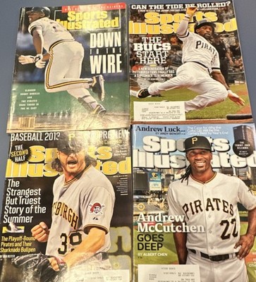 Sports Illustrated Pittsburgh Pirates Baseball covers collection 1990-2014