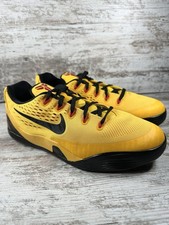 Youth Nike Kobe 9 EM Low Bruce Lee Yellow/Bla...