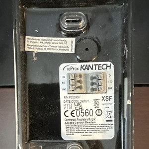 Kantech ioProx P325XSF RFID Reader Access Control Proximity Reader, Wired