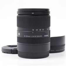 SIGMA Contemporary 18-50mm F2.8 DC DN for Sony E mount Top Mint  7270LJ