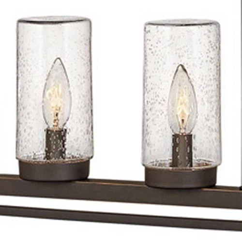 Alford Place 40"W Bronze 6-Light Outdoor Island Chandelier - Picture 8 of 10