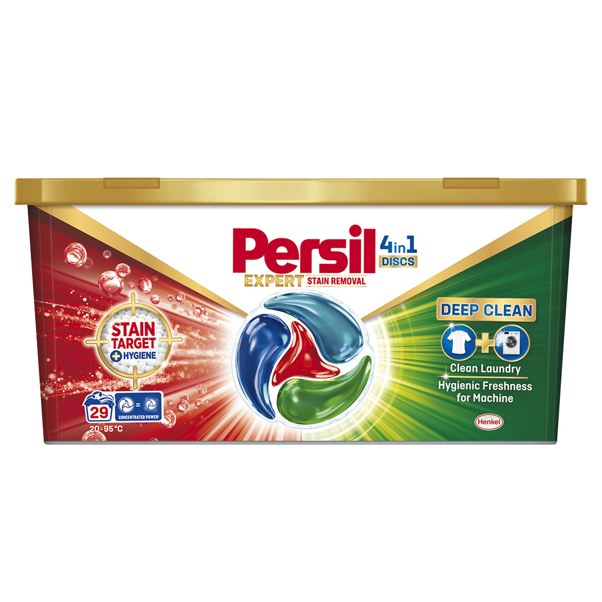 9000101830736 Persil Discs Expert Stain Removal 29 Prań Handle