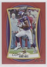 2022 Panini Player of the Day Red 89/99 Randy Moss #95 HOF 04br