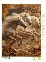 Puzzle Calvendo Un Motif Tiré Du Calendrier « Chevaux Nobles » | 1000 PièCes, Fo