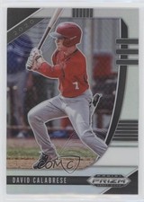 2020 Panini Prizm Draft Picks Silver Prizm David Calabrese #PDP82 0hy1