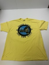 Vintage BMW 1992 Finger Lakes Rally T-Shirt Size XL Single Stitch