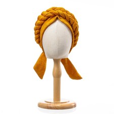 African Women Braid Cap Turban Head Cover Hat Islamic Bonnet Cancer Chemo Beanie