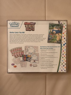 Pokémon TCG Scarlet & Violet 151 Elite Trainer Box for sale online