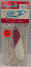 Smoker Baits - 2-14 oz Castin Smoker - Red / White Casting Spoon Fishing Lure