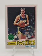 1977-78 Topps Card Basketball Don Buse Indiana Pacers #94 NM