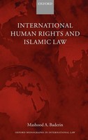 Mashood A. Baderin | International Human Rights And Islamic Law | Buch (2003)