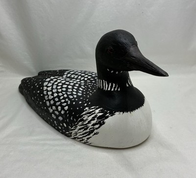 Loon handpainted 10.5  Signed Ken Stone  07