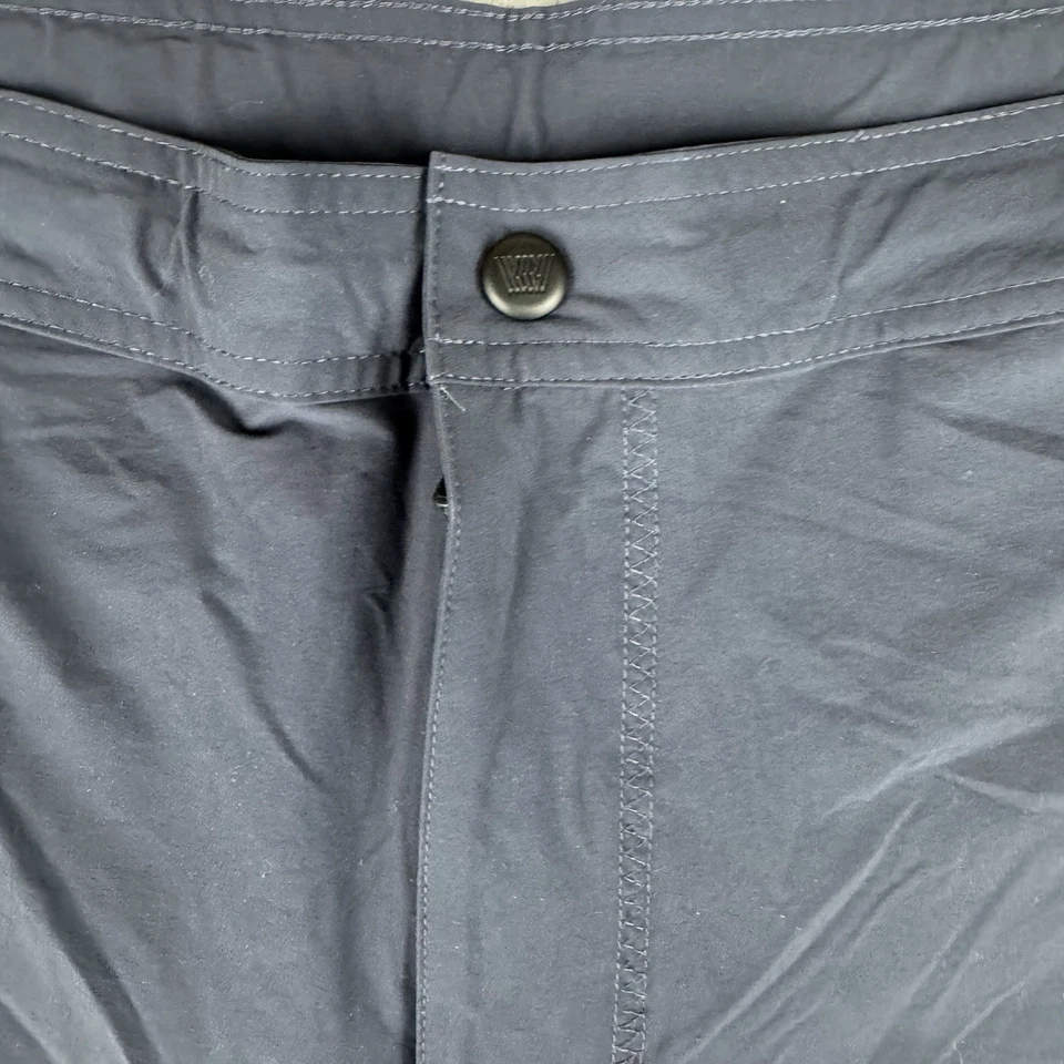 Mack Weldon Shorts Mens Sz XXL Blue 4 Way Active Drawstring Performance Stretch - Image 3 of 4