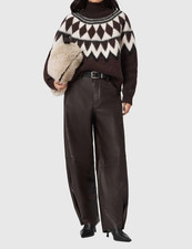 Image of ALL SAINTS TARA JUMPER OXBLOOD RED -FASHION- AUTUMN - WOMEN -SIZE LARGE