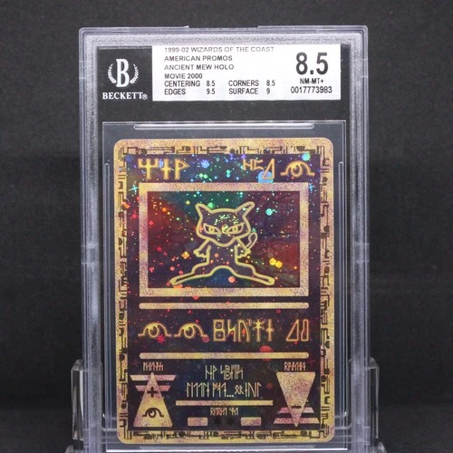 🔥 BGS 8.5 NM-MT+ ANCIENT MEW | 2000 WIZARDS OF THE COAST MOVIE PROMO 🔥