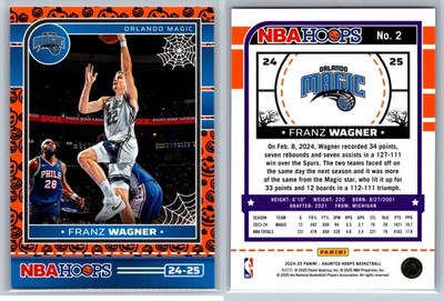 2024-25 Panini NBA Haunted Hoops ORANGE PUMPKIN Parallels #1-200