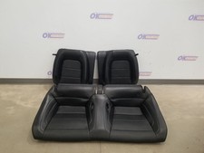 19 Ford Mustang Bullitt Coupe Complete Rear Seat Assembly Black Leather
