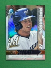 2016 Bowman Baseball Chrome Turn Two #TT-PC Trent Clark / Brett Phillips