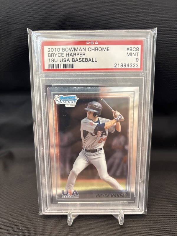 2010 Bowman Chrome - 18u USA Team Bryce Harper #USA18-BC8 (RC)
