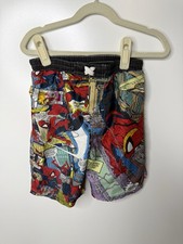 Boys 4T Marvel Spider-Man all-over print swim trunks