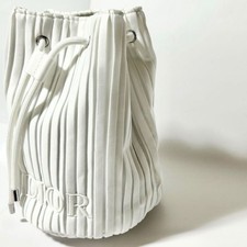 Authentic Christian Dior Beauty Makeup  s Novelty Drawstring Beauty Pouch New