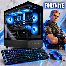 RGB Gaming PC Desktop Ryzen 5 5500 16GB RAM 512GB SSD RTX 4060 WiFi Win11 ARGB