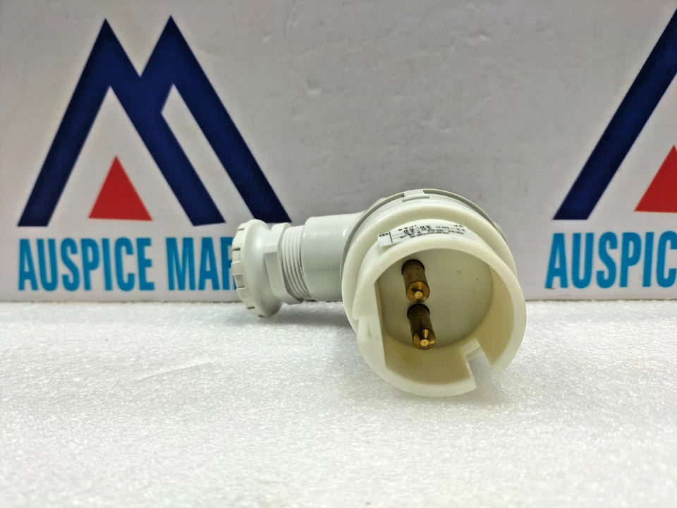 GEWISS GW 60 144 90° PLUG - IP44 - 2P 32A 20-25 e 40-50V WHITE-10H - Image 2 of 4