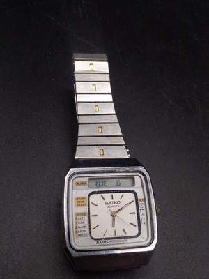Vintage Seiko H357-5050 Watch Only Digital Works Analogue Doesn't