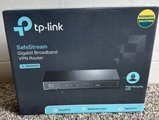 TP-Link TL-R600VPN SafeStream Gigabit Broadband VPN Router - UnSealed NEW