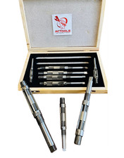 Adjustable Hand Reamers 9 Pcs Set A-I, H4-H12, 15/32"- 1-3/16", 11.9mm - 30.16mm