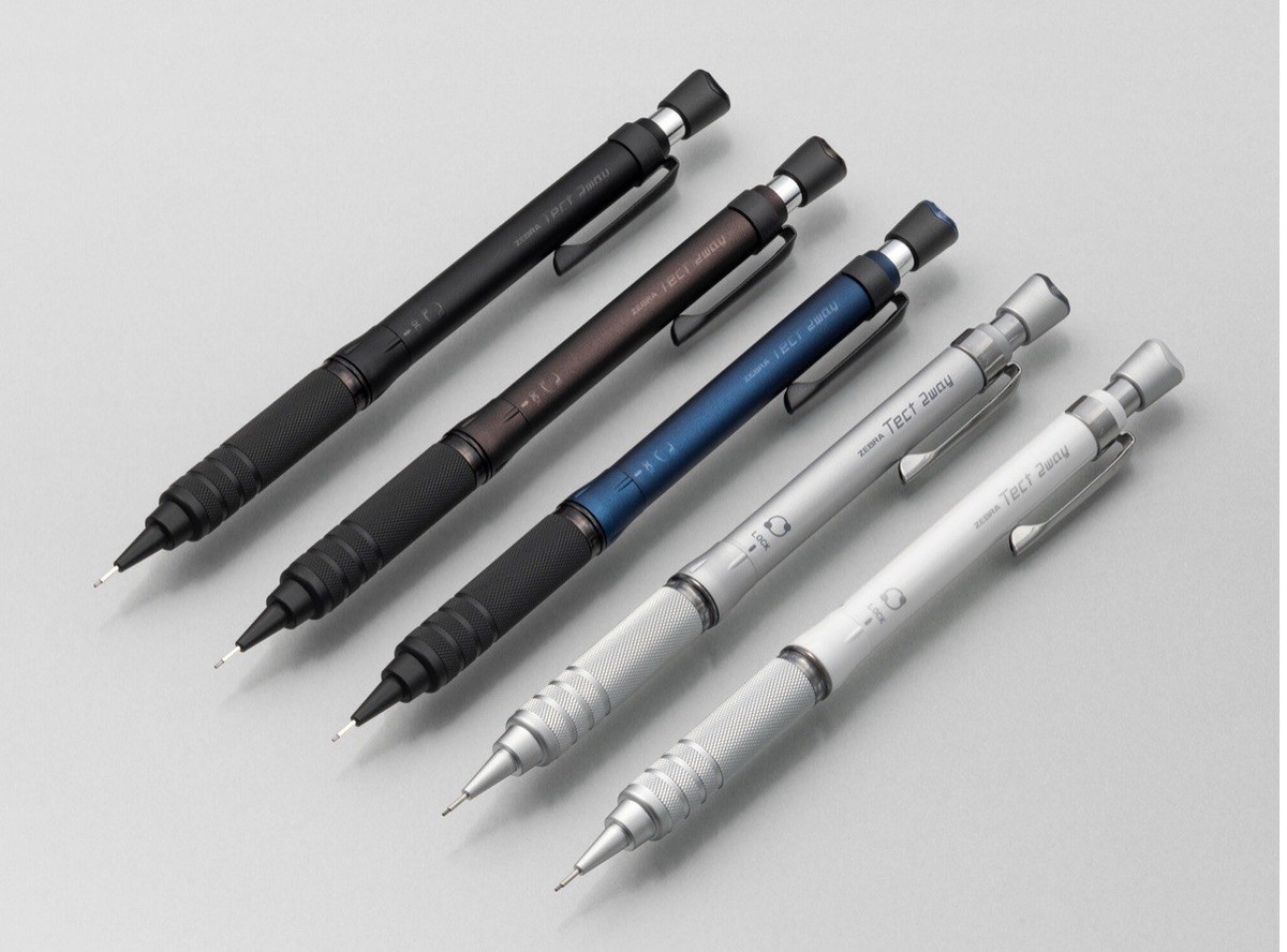 Zebra Mechanical Pencil Tect Two-Way RO Set Of 5 Complete Set | eBay