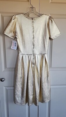 lularoe gold dress Eve Long Sleeved Dress – lularoe main image 0
